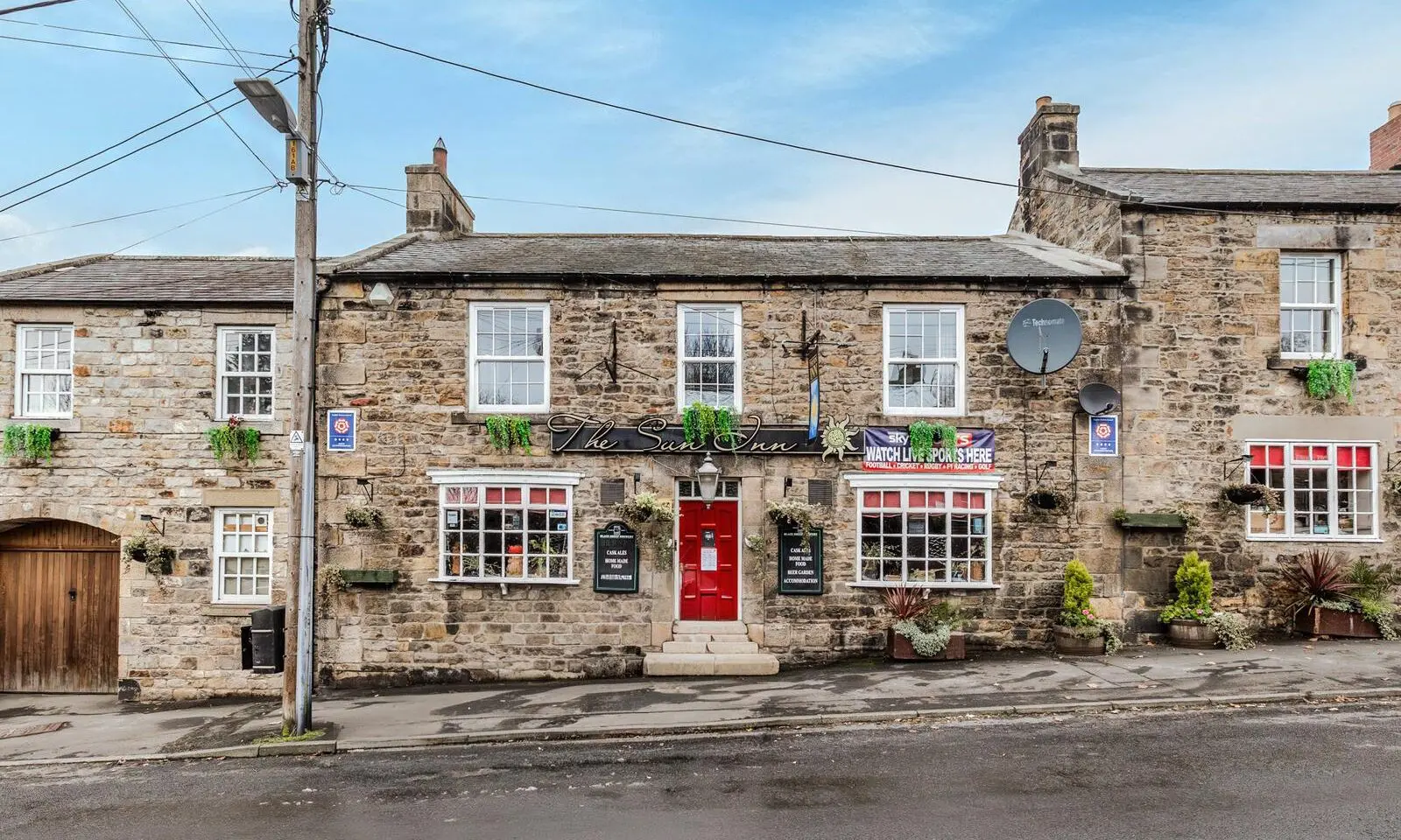 Northumberland pub with rooms brought to market for £425k