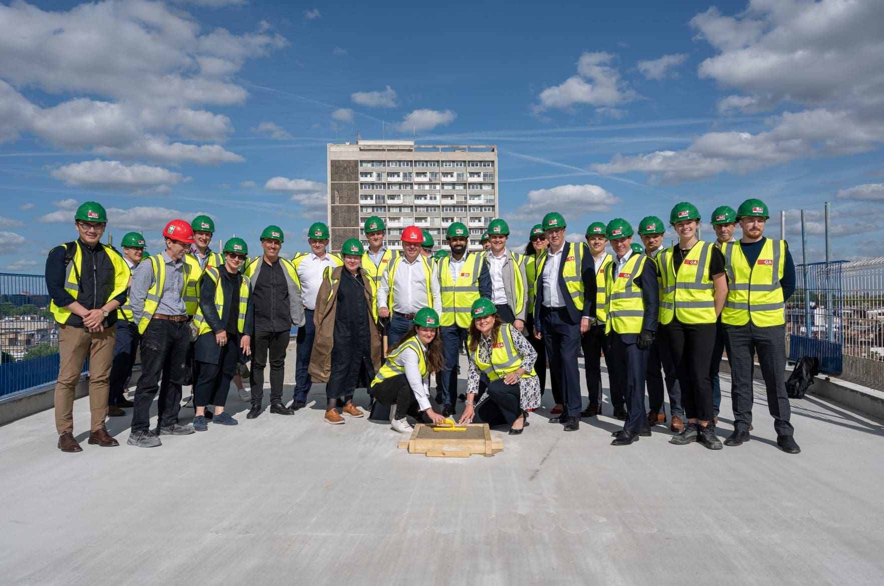 Frogmore hosts topping out ceremony for new Ruby Zoe hotel