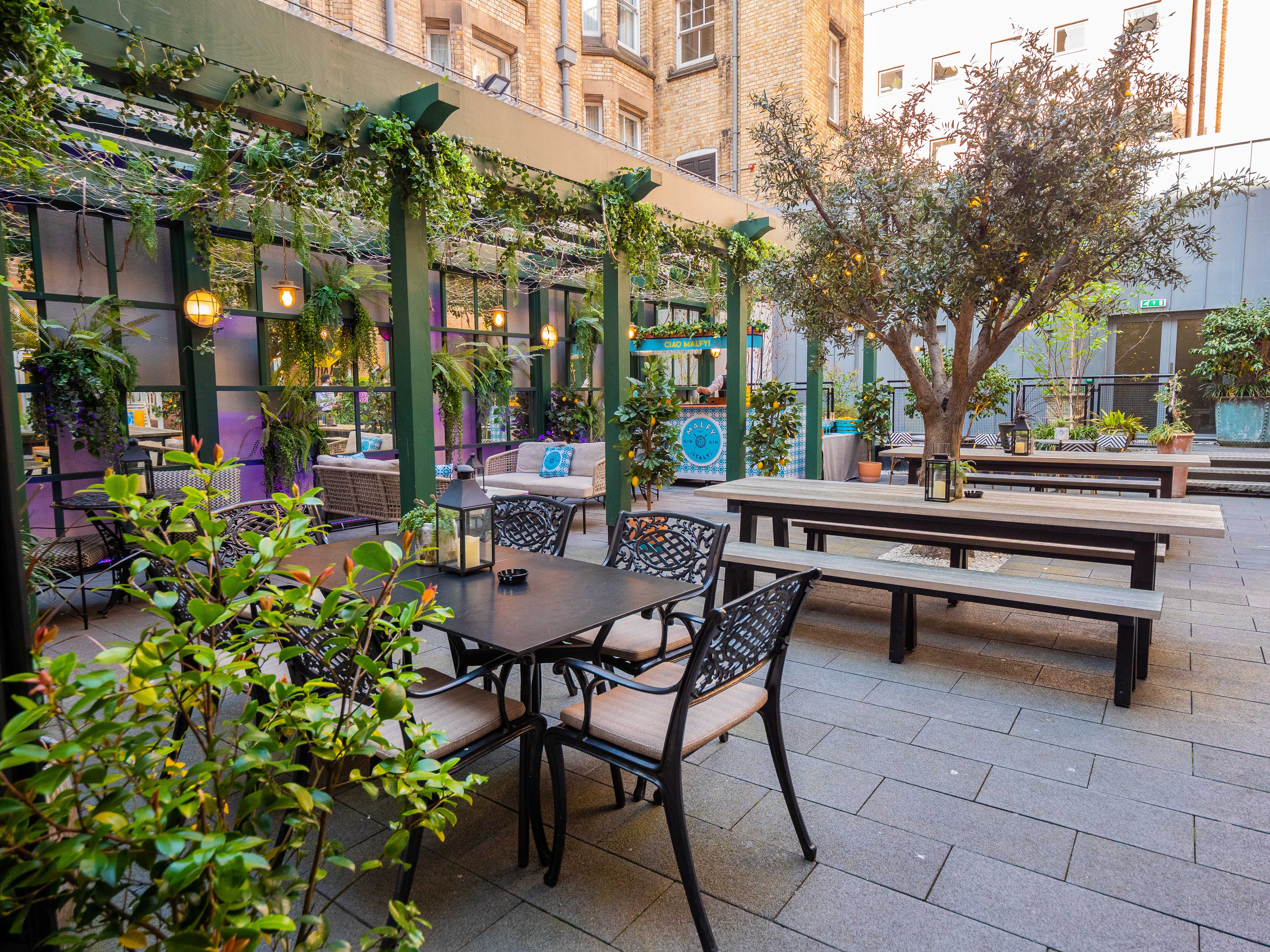 The Grand Hotel Birmingham opens garden terrace