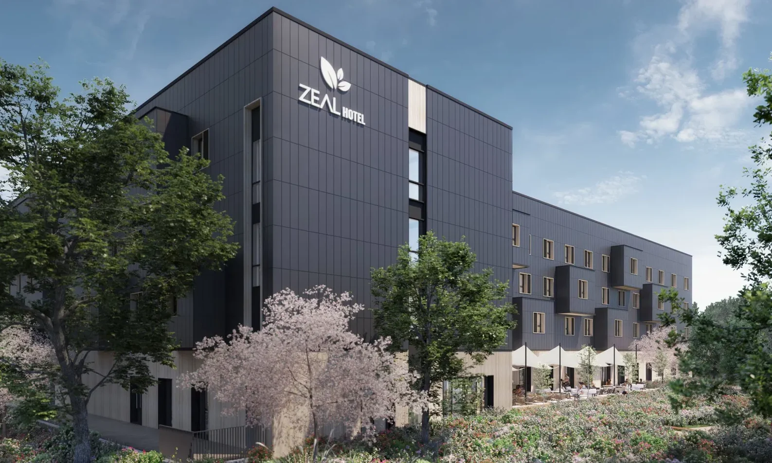 Red Construction Group completes £22m Net Zero Carbon Zeal Hotel