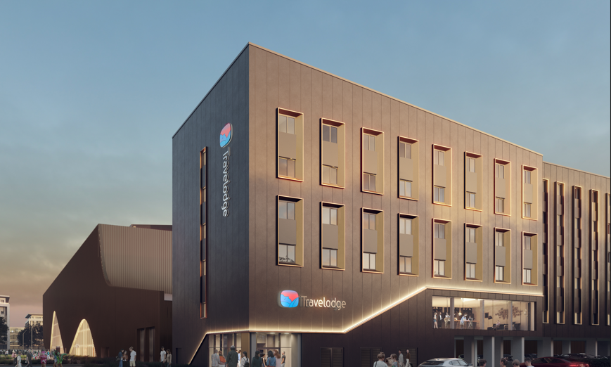 Travelodge begins work on 182-room hotel at new Cardiff arena